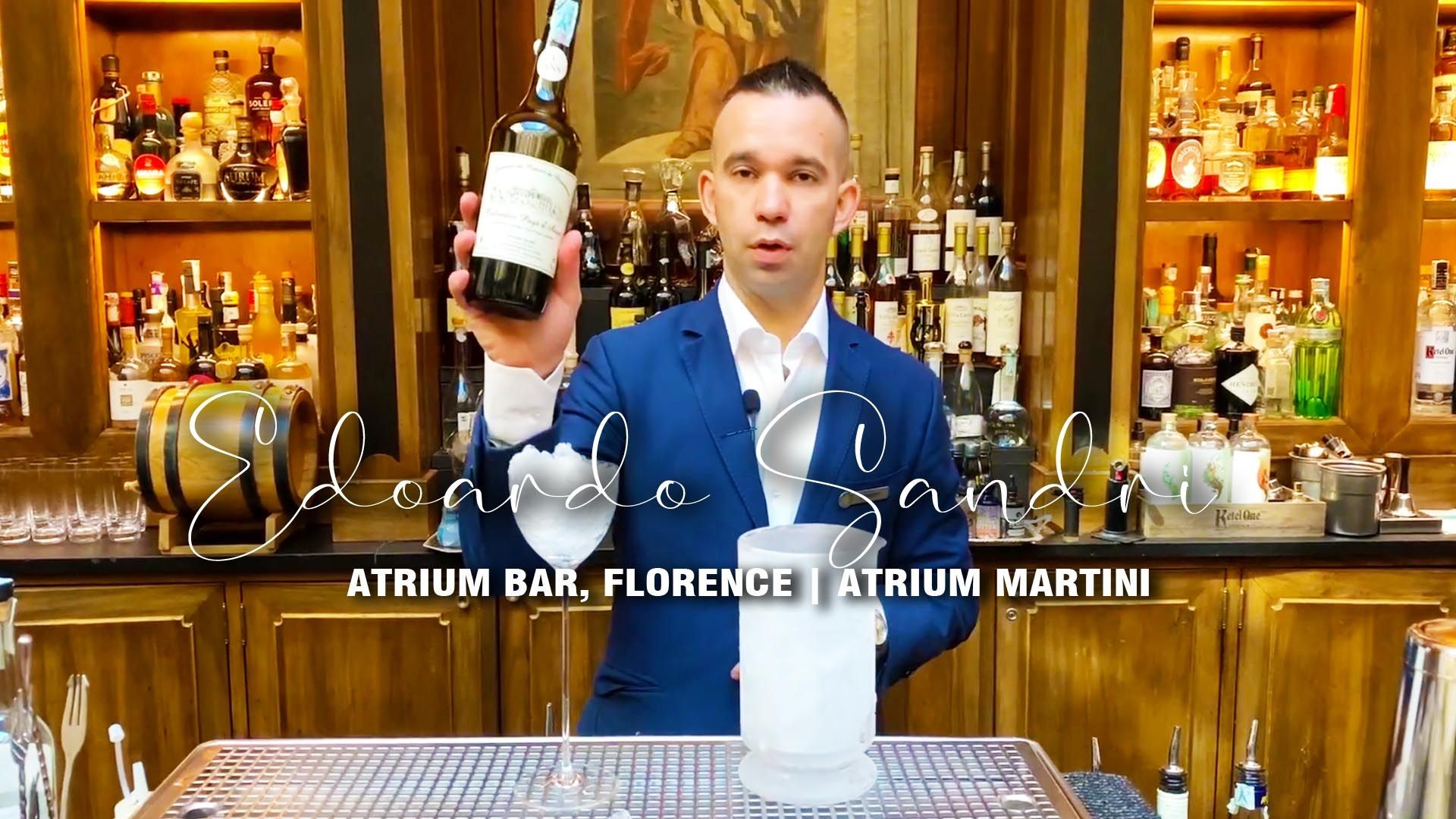 Edoardo Sandri from Atrium Bar (Florence): Atrium Martini