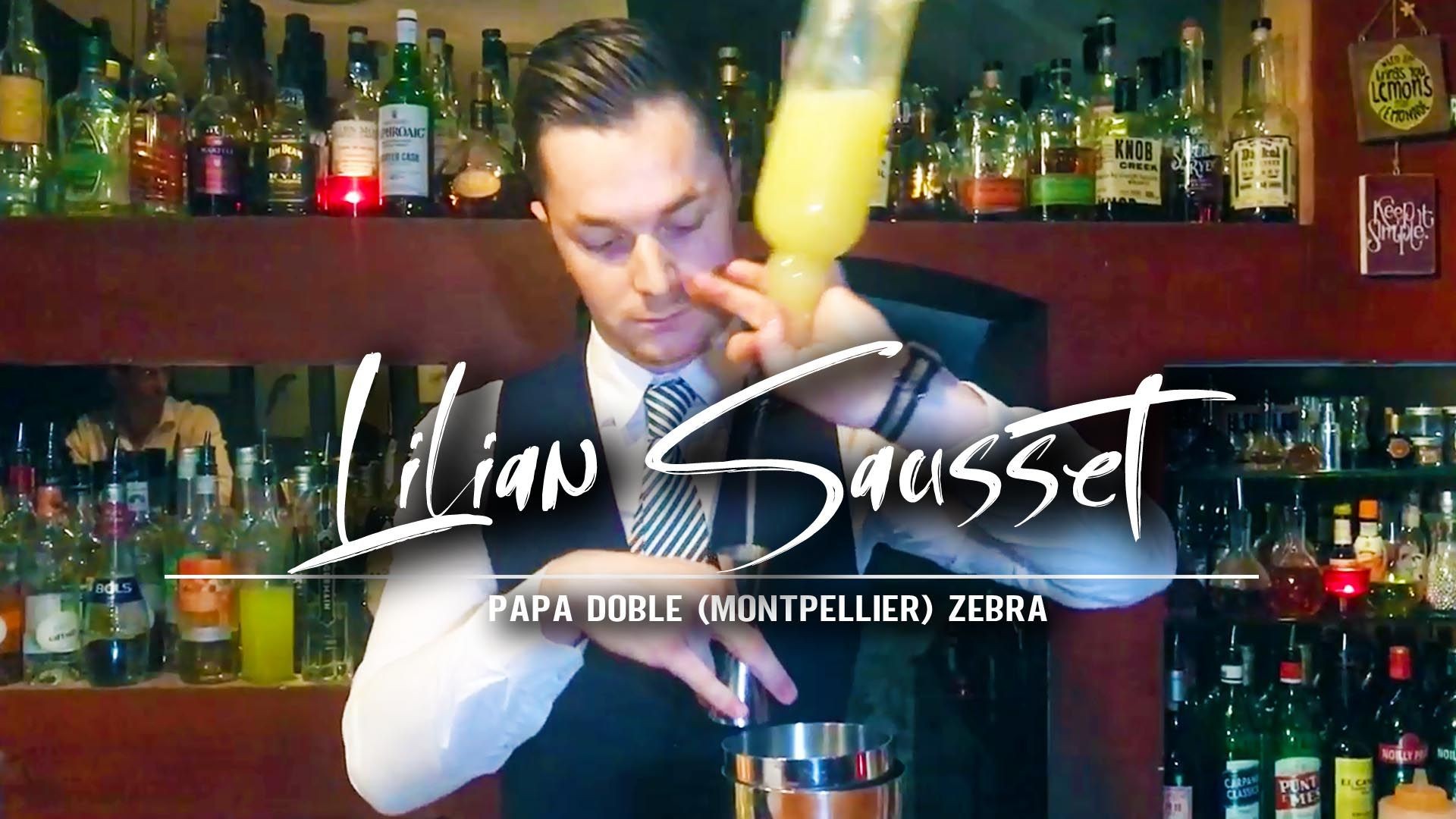 Lilian Sausset from Papa Doble (Montpellier): Zebra