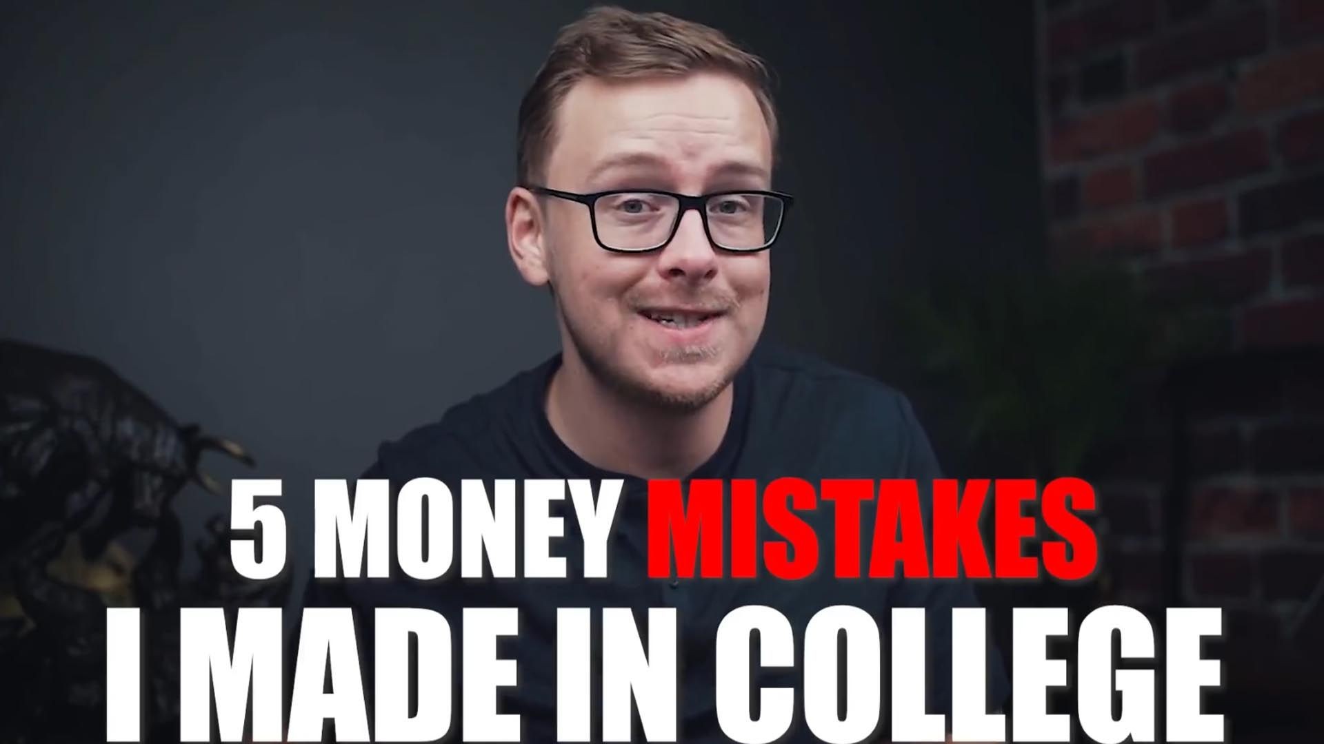 5 Money Mistakes I Made In College