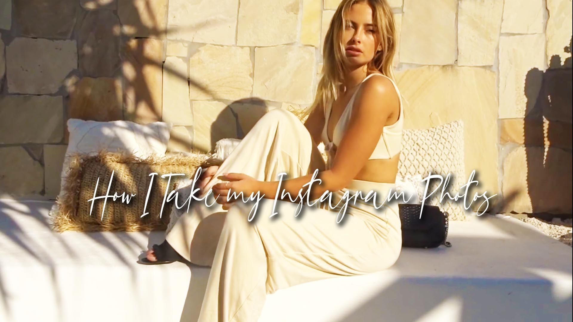 How I take and edit my Instagram Photos!! | Jayde Stella