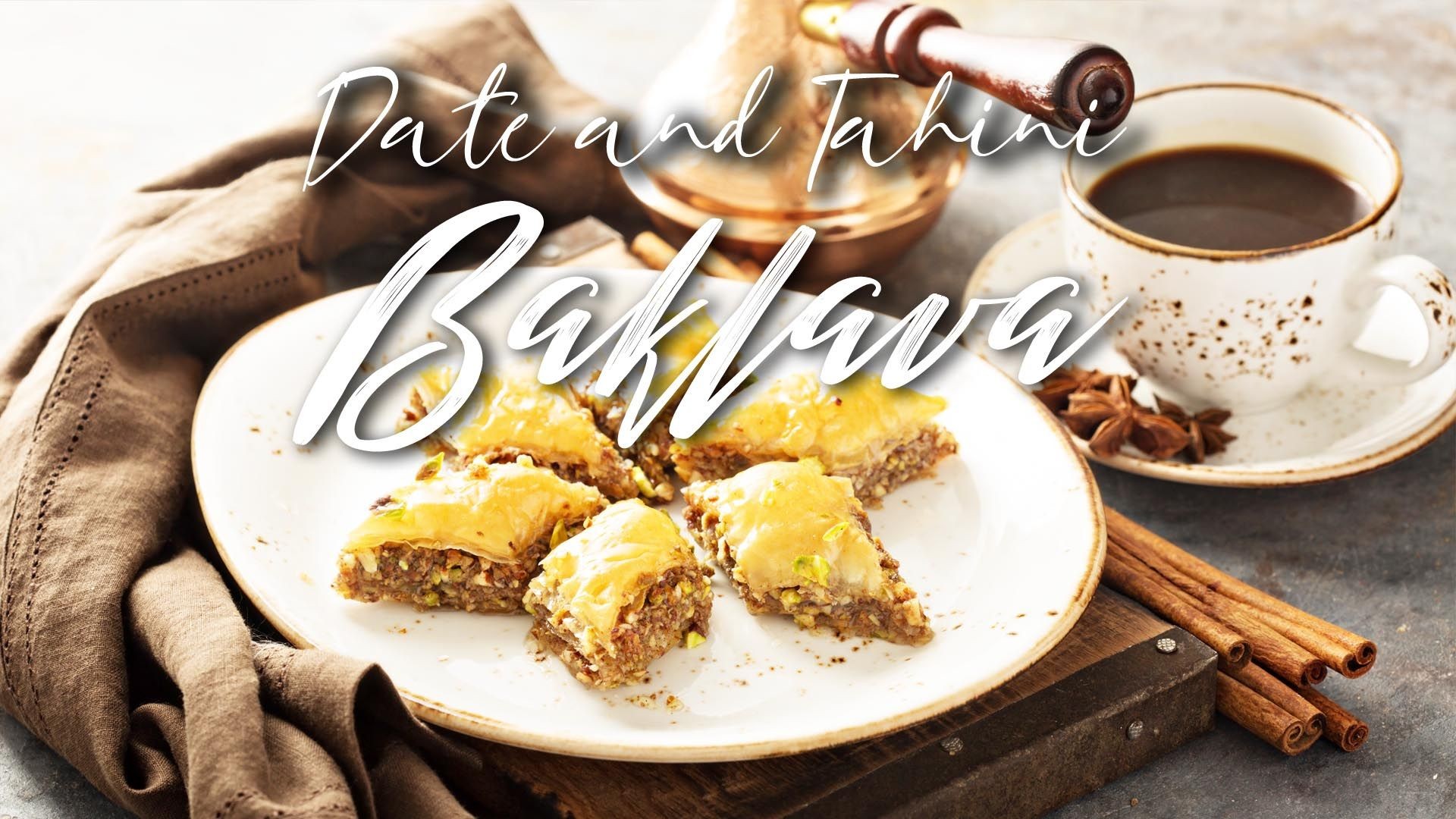 How to Make Vegan Date and Tahini Baklava Without Syrup