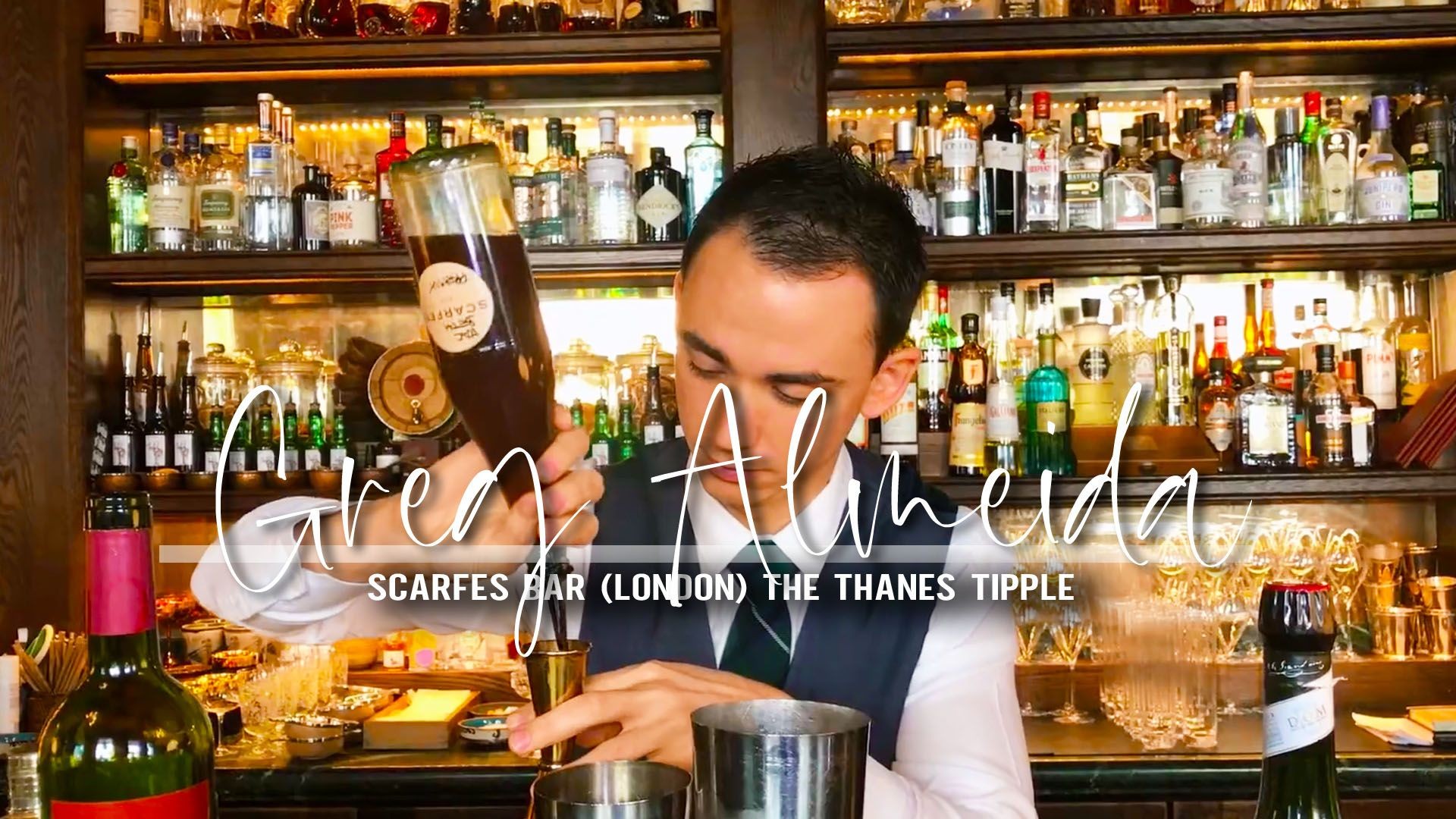 Greg Almeida from Scarfes Bar (London):  The Thanes Tipple