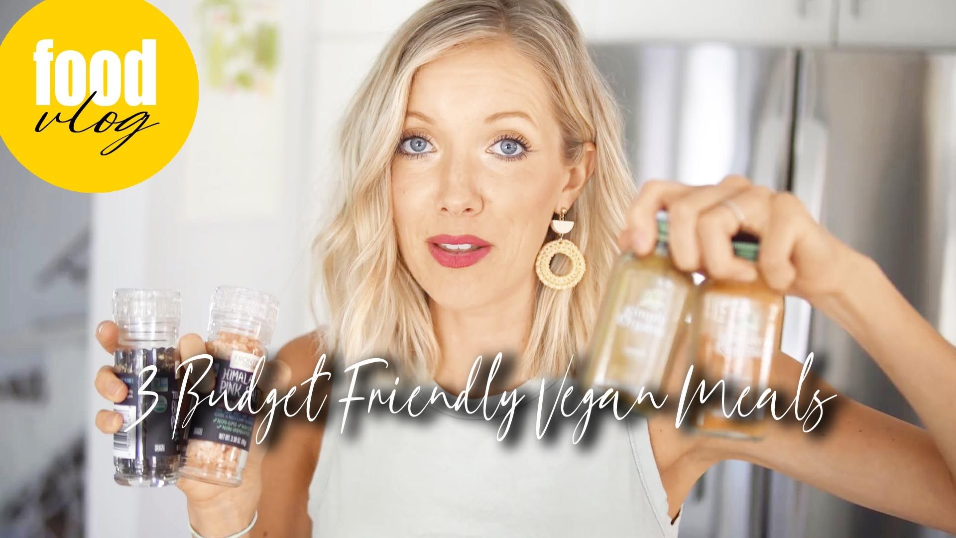 3 Budget-Friendly Vegan Meals For Beginners | Full Day Of Eating