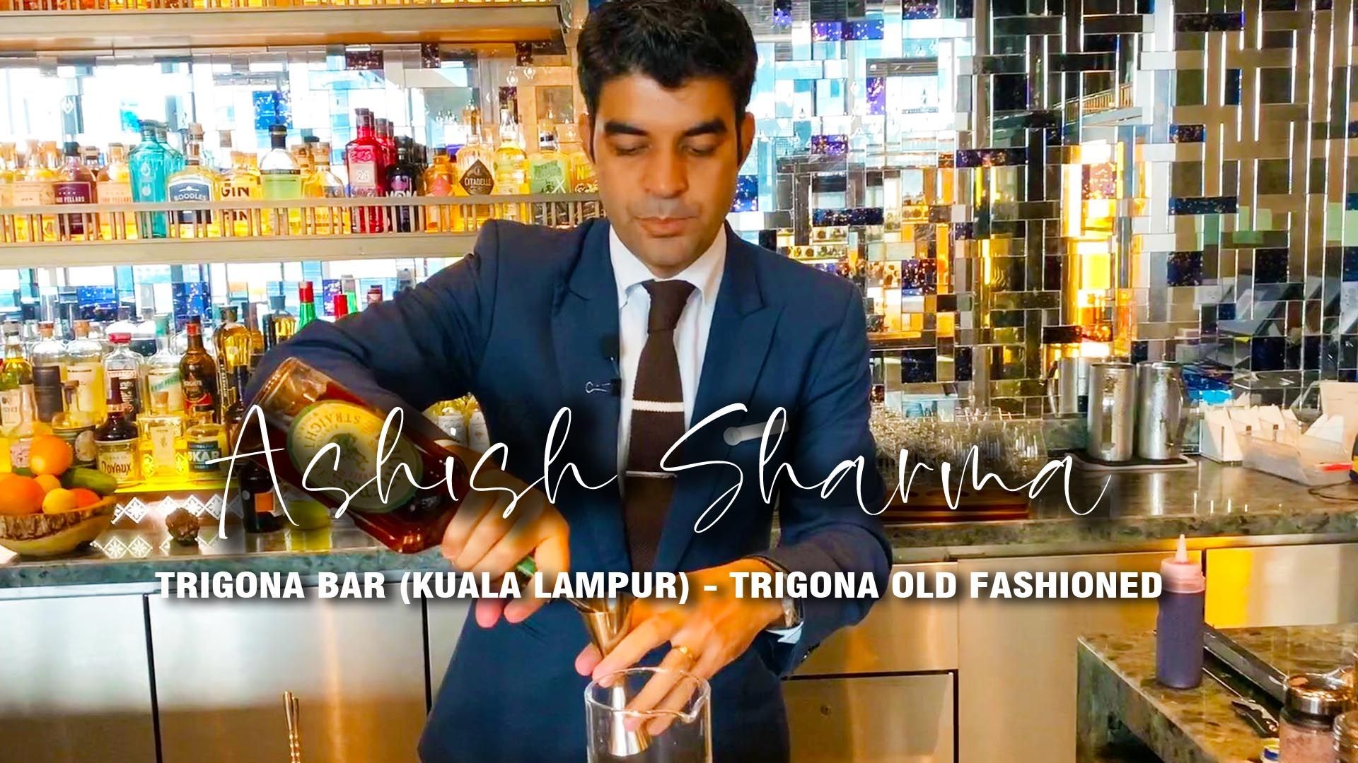 Ashish Sharma from Bar Trigona (Kuala Lumpur): Trigona Old Fashioned