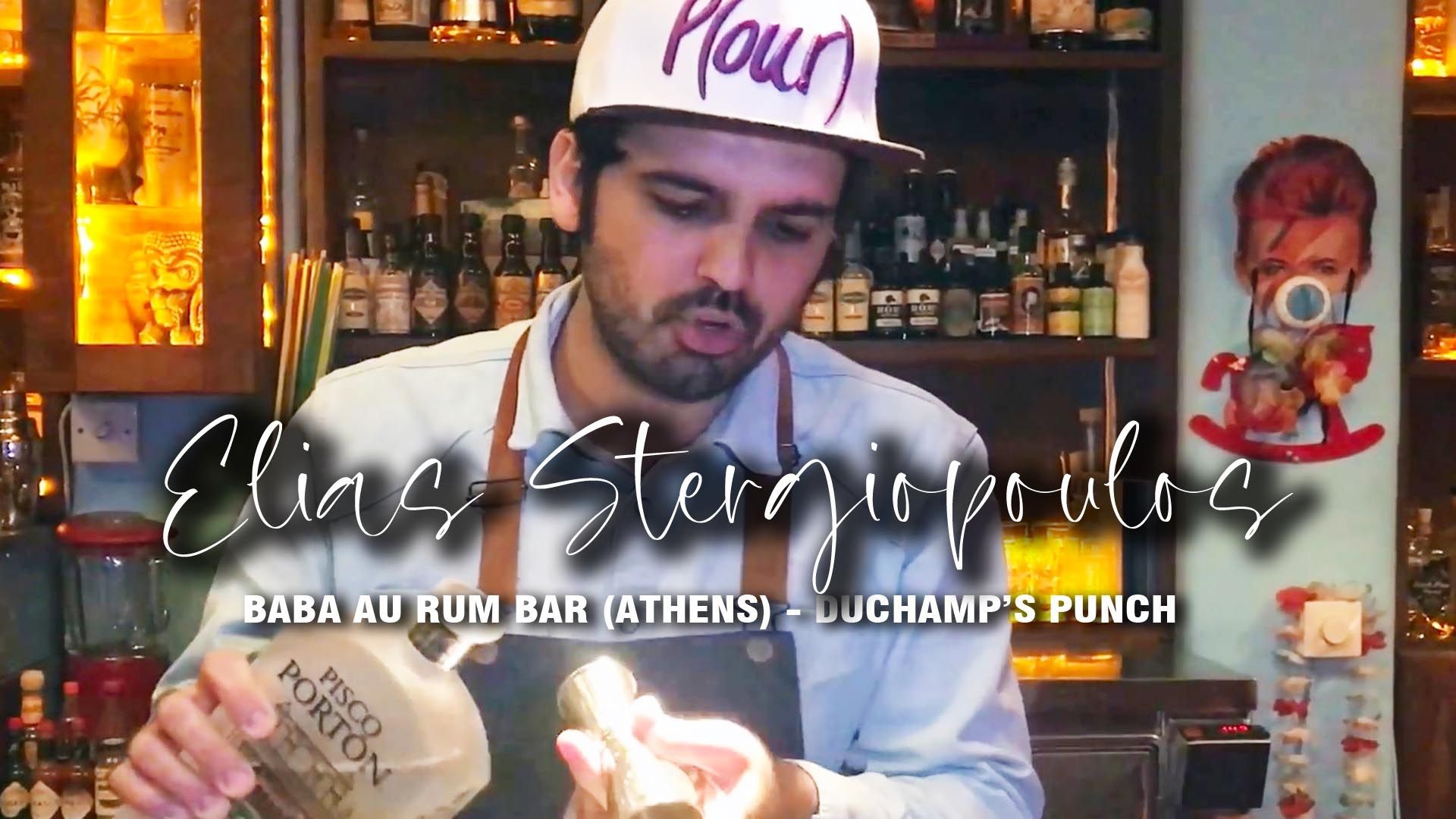 Elias Stergiopoulos from Baba au Rum (Athens) :  Duchamp's punch