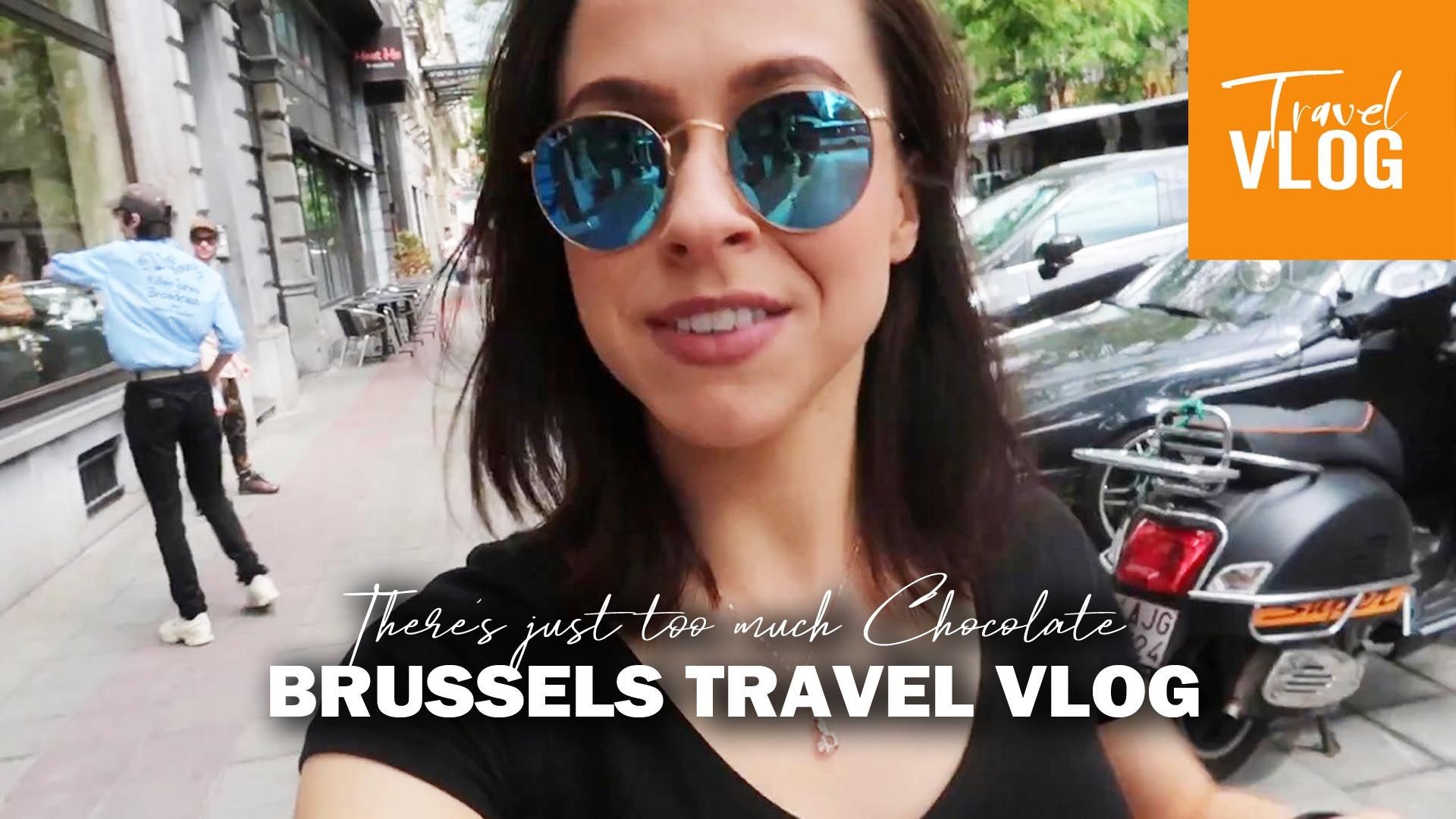 THERE'S JUST TOO MUCH CHOCOLATE!  BRUSSELS TRAVEL VLOG OUR MUST DOS  Interrail