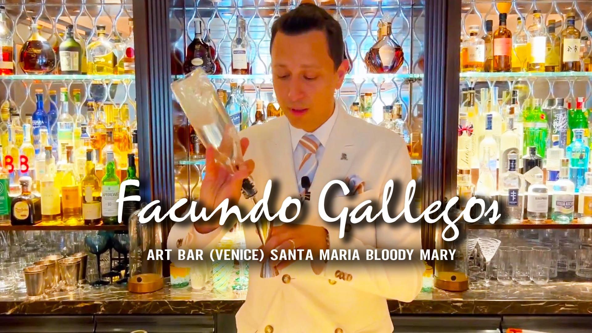 Facundo Gallegos from Arts Bar (Venice): Santa Maria Bloody Mary
