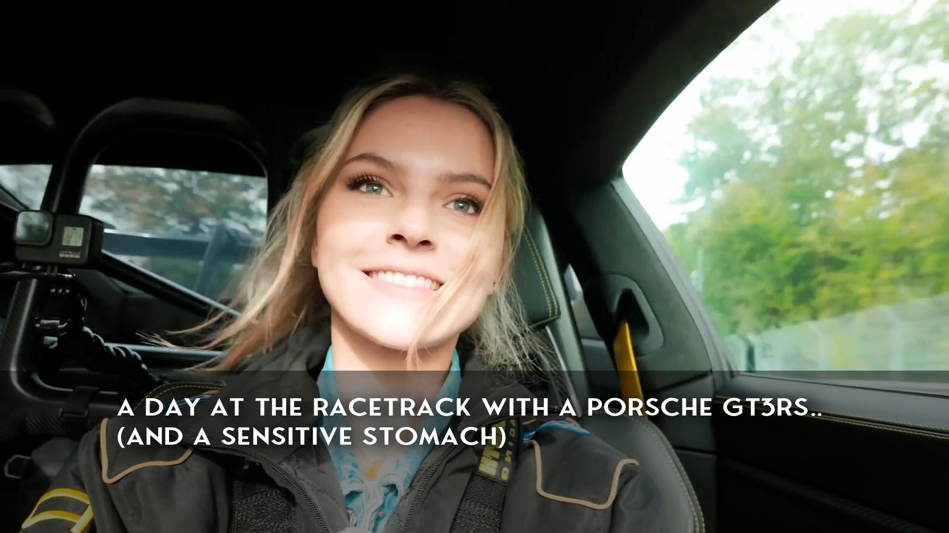 A Day at the Racetrack with a Porsche GT3RS.. (and a sensitive stomoach)