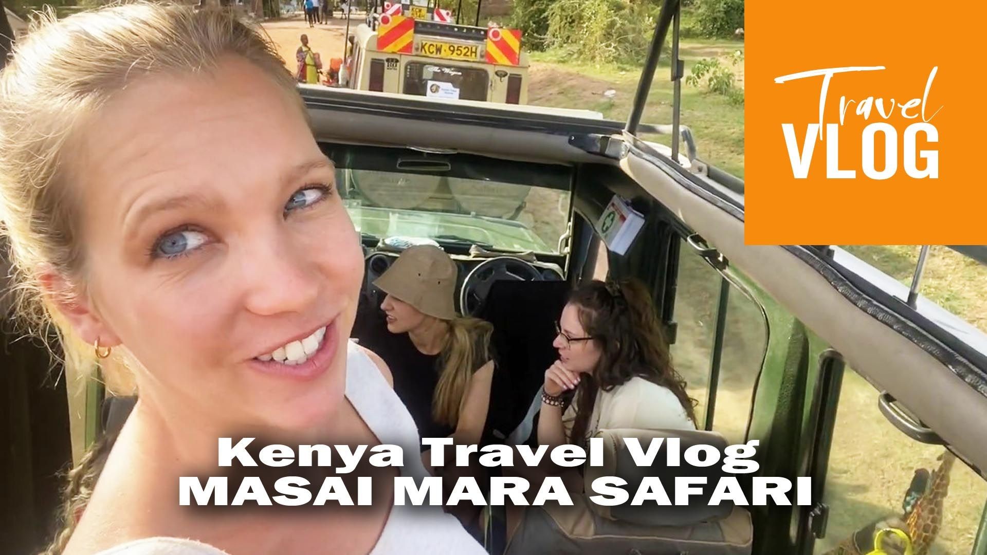 Kenya Travel Vlog: MASAI MARA SAFARI seeing LIONS MATING, ZEBRAS, GIRAFFES, and even a CHEETAH!