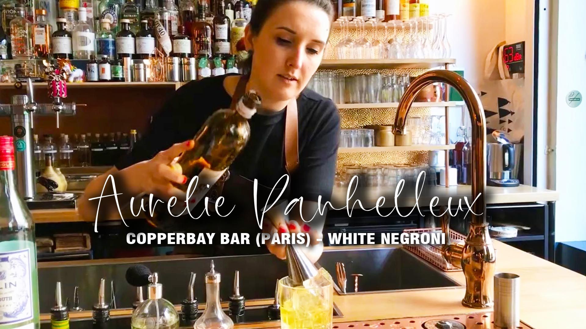 Aurélie Panhelleux from Copperbay (Paris): White Negroni